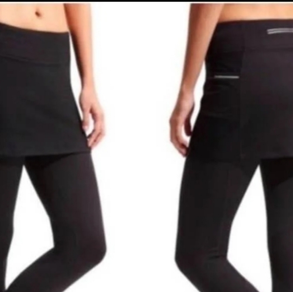 Athleta 2 in 1 Leggings and Skirt
